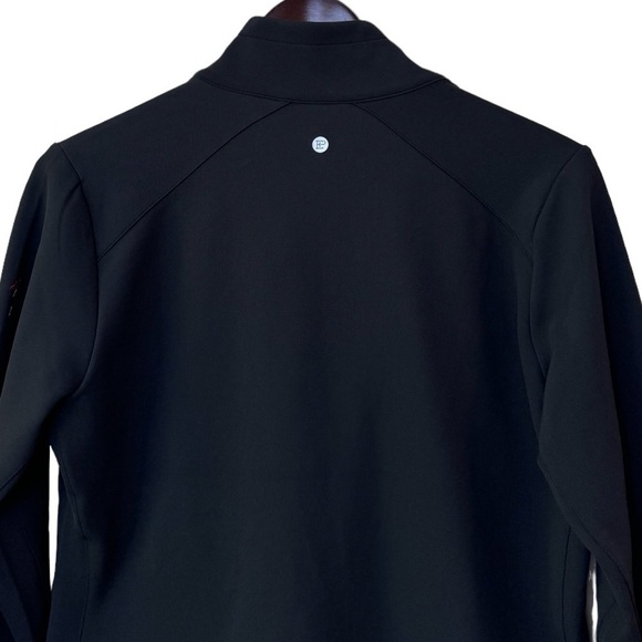 EP Pro New York Golf Black Asymmetrical Zip Moto Golf Jacket Size M - Picture 6 of 11